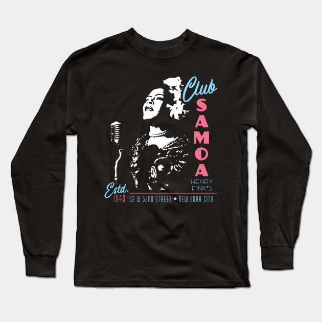 Club Samoa Long Sleeve T-Shirt by MindsparkCreative